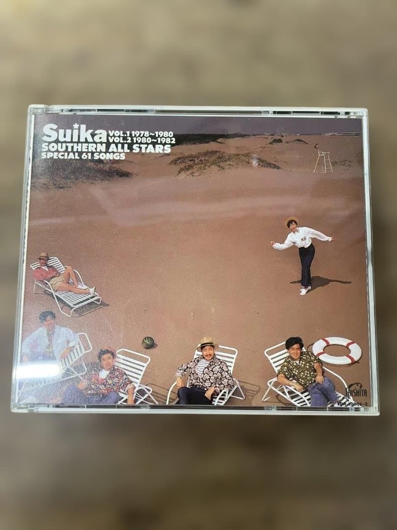 A◆サザンオールスターズ　ベスト4枚組　CD　SUIKA　缶　オリジナルグッズ付