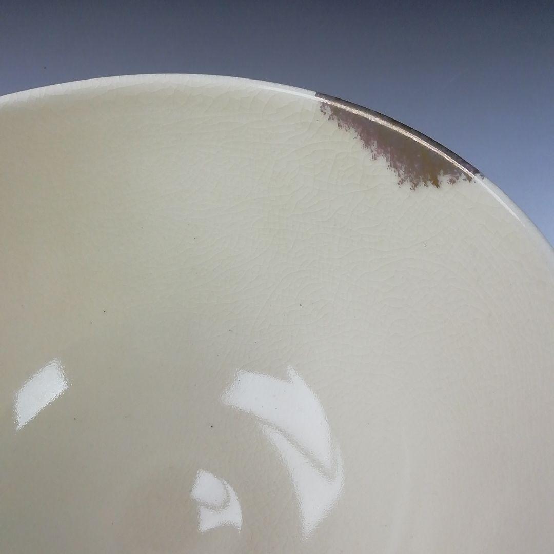 Ｔ３９９　茶碗　『四季草花』『平安　雲楽 造』　共箱　抹茶碗　茶道具