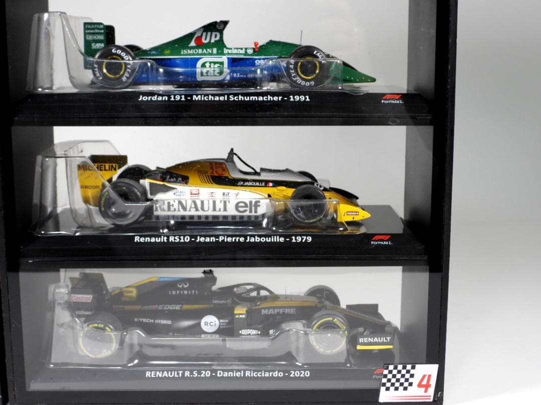 【ともきち】ビッグスケール　F1コレクション　モデルカー　20台セット