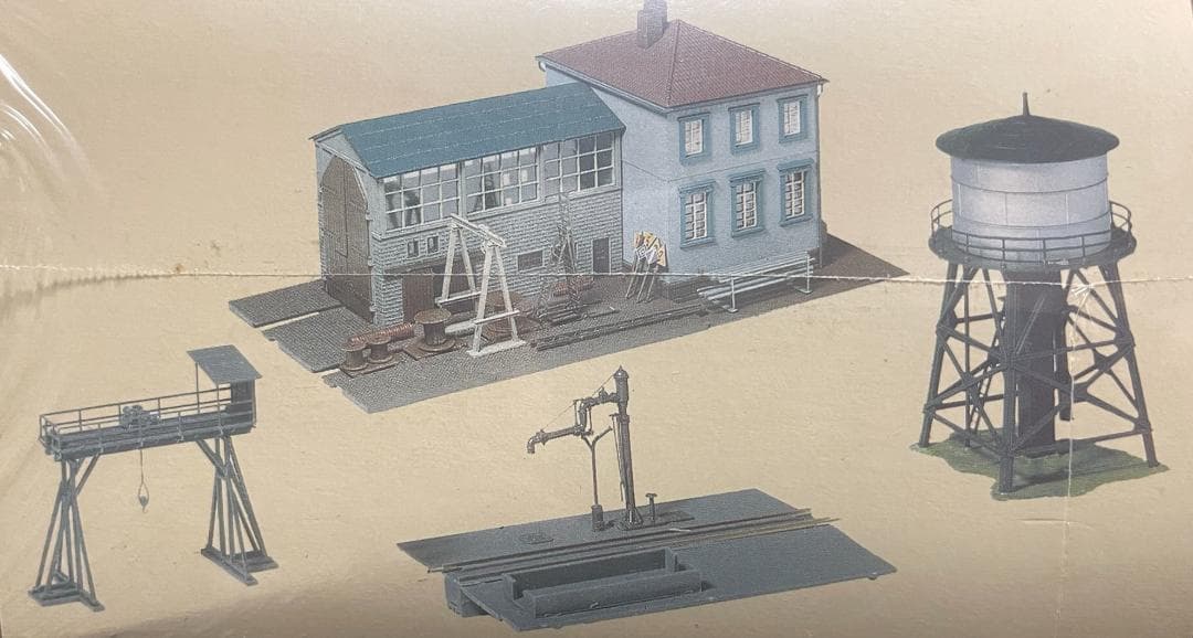 鉄道施設４点セット(faller HO 71)