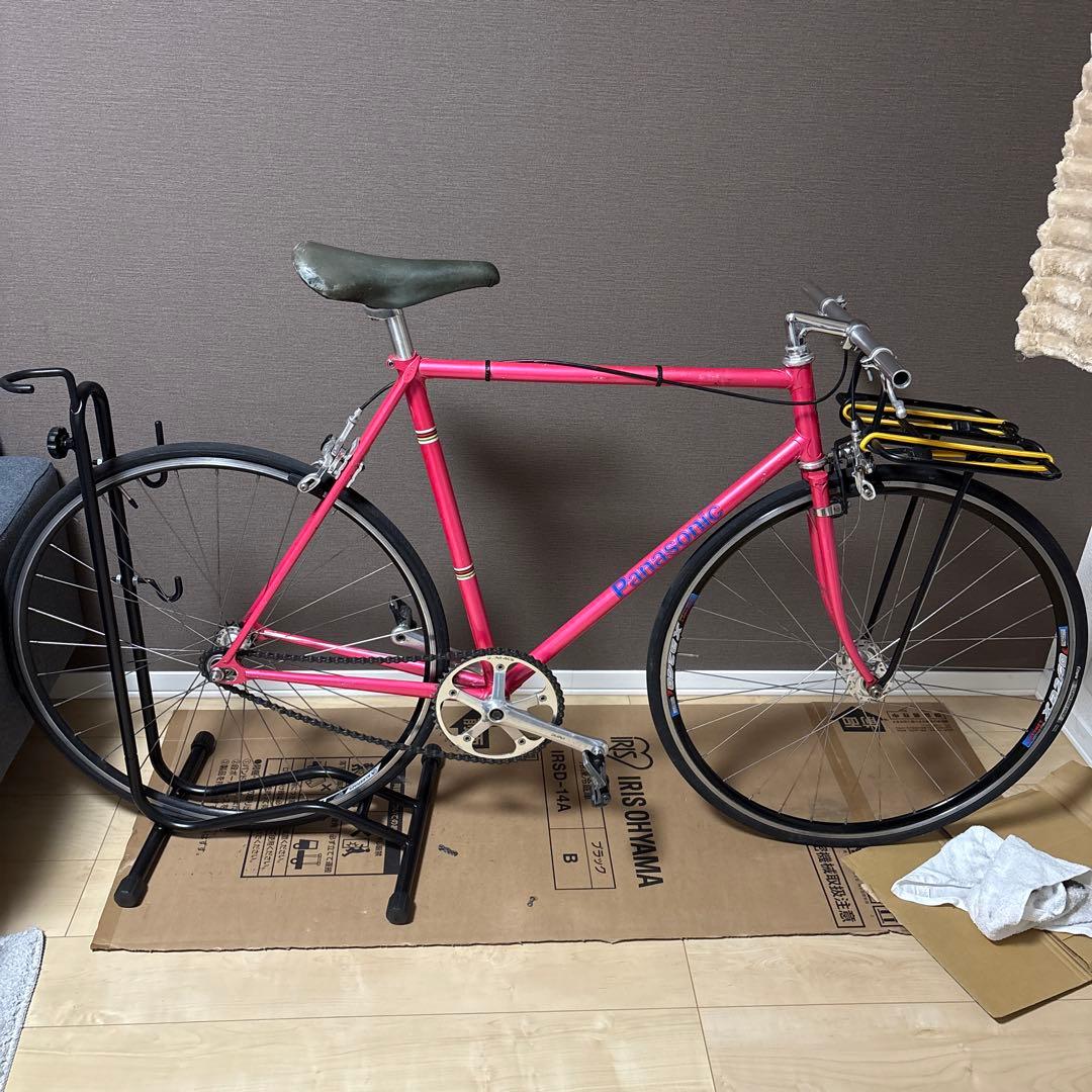 Panasonicピストバイク　クロモリフレーム　njs認定