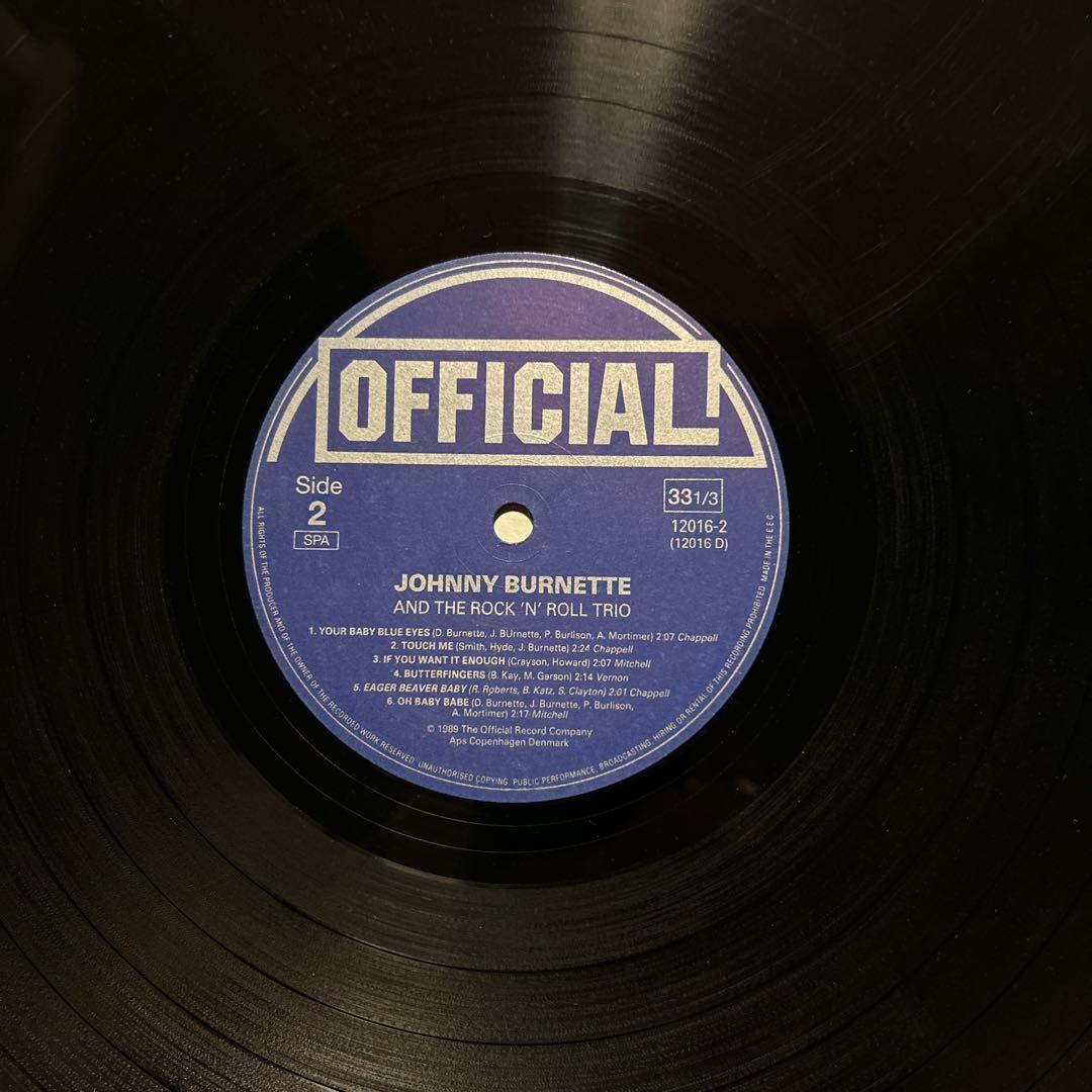 洋楽 Johnny Burnette & The Rock 'N Roll Trio