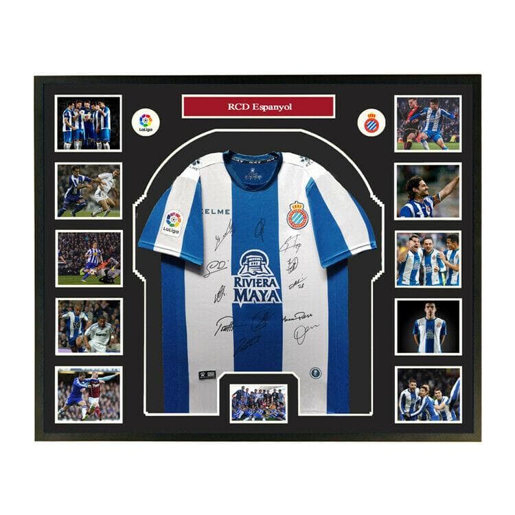 RCDエスパニョール チーム直筆サイン入りユニフォーム 武磊 SA鑑定済