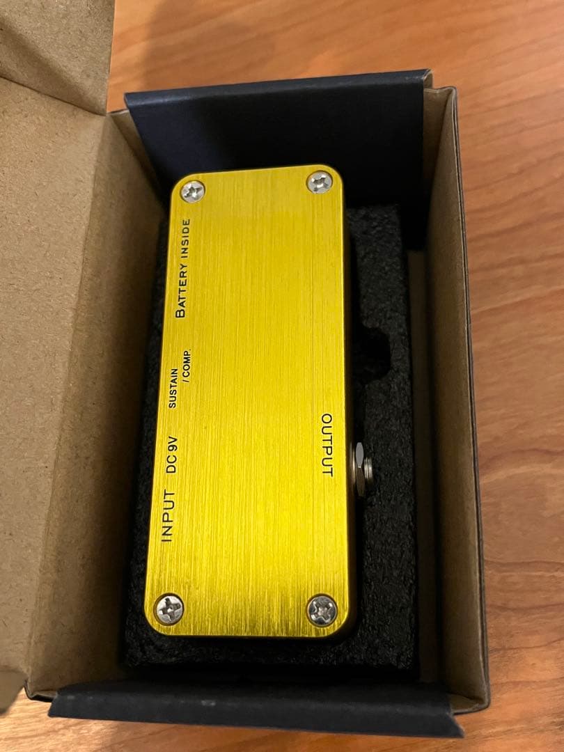 ギター One control Lemon Yellow Compressor