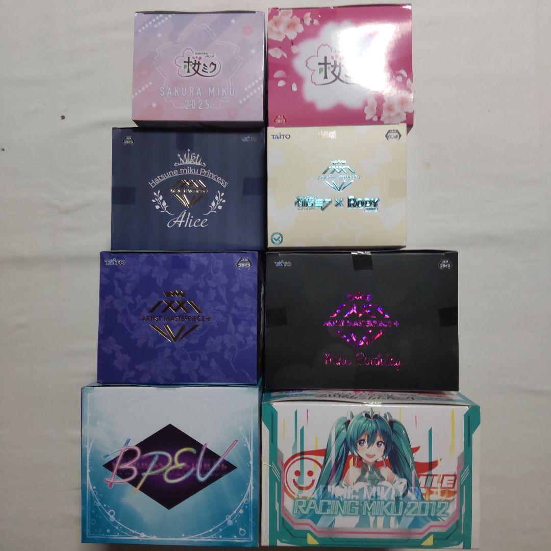 初音ミク タイトー セガ バンプレスト フリュー プライズ景品 フィギュア 8体