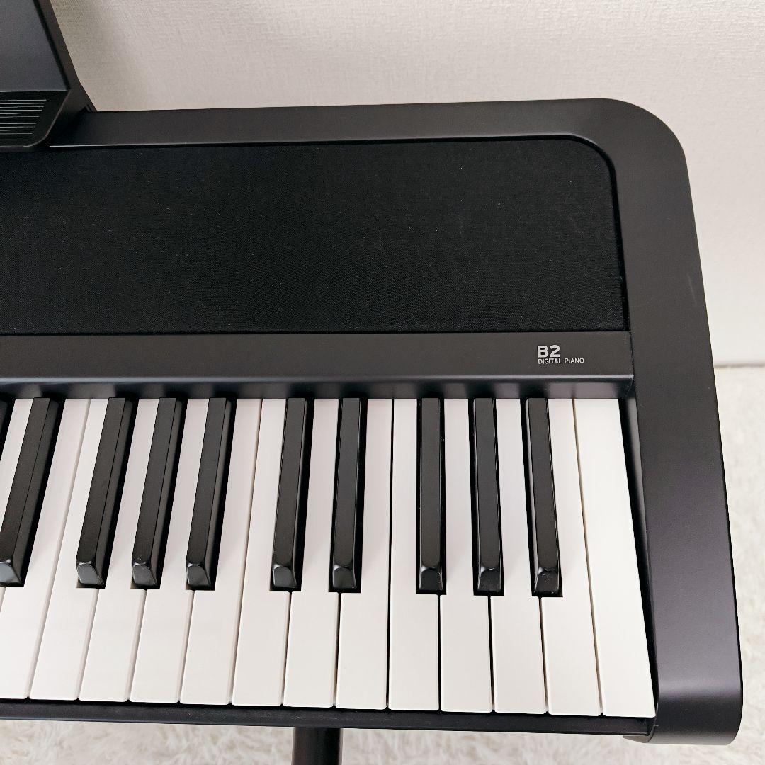 ペダル・譜面台有り KORG 電子ピアノ B2 デジタルピアノ ビギナー 初心者