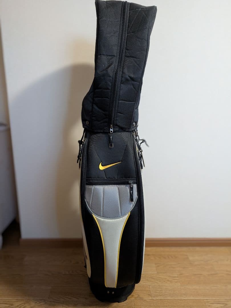 NIKE キャディバッグ ブラック/イエロー
