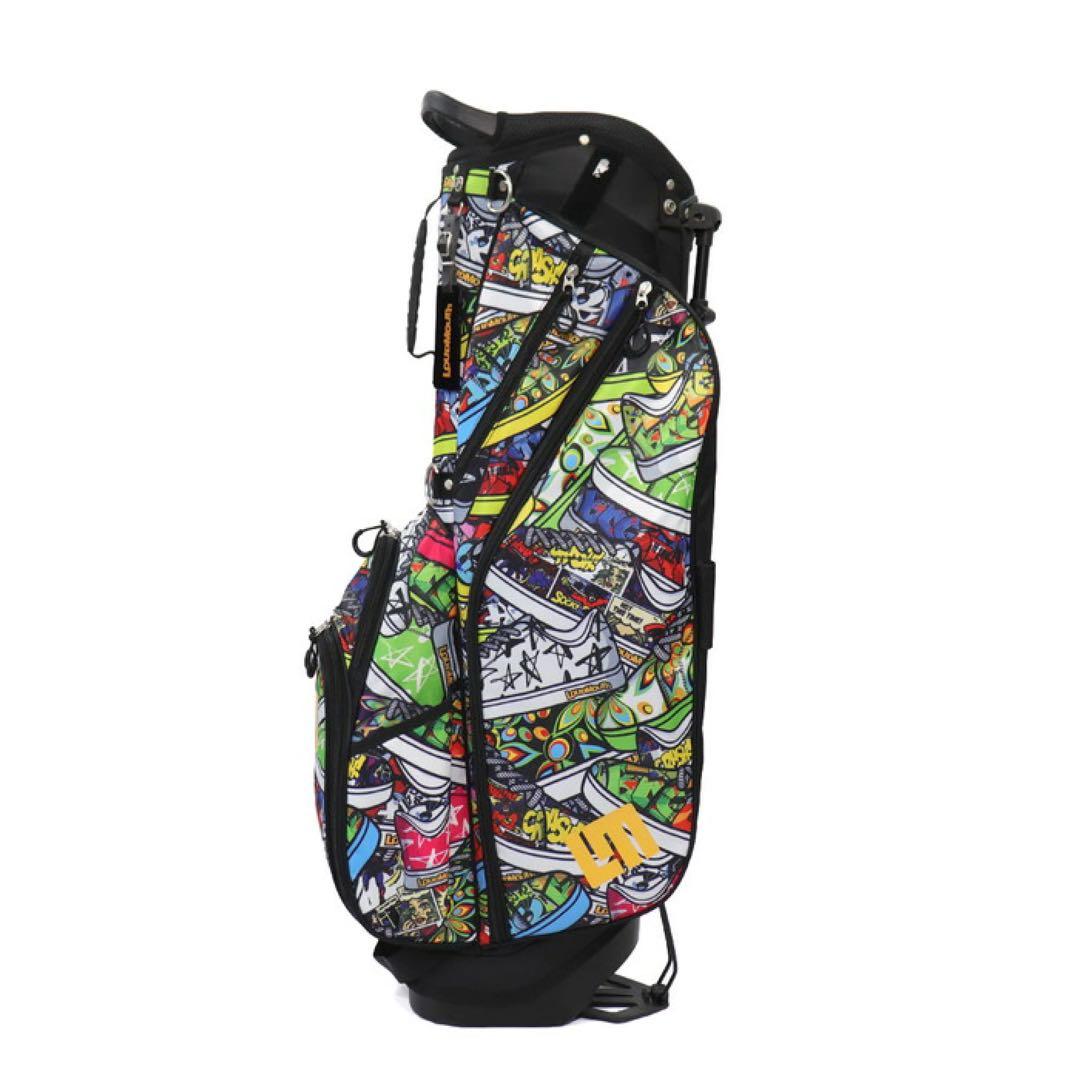 【新品】ラウドマウス キャディバッグ 8.5型 （400）ラウドスニーカーズ