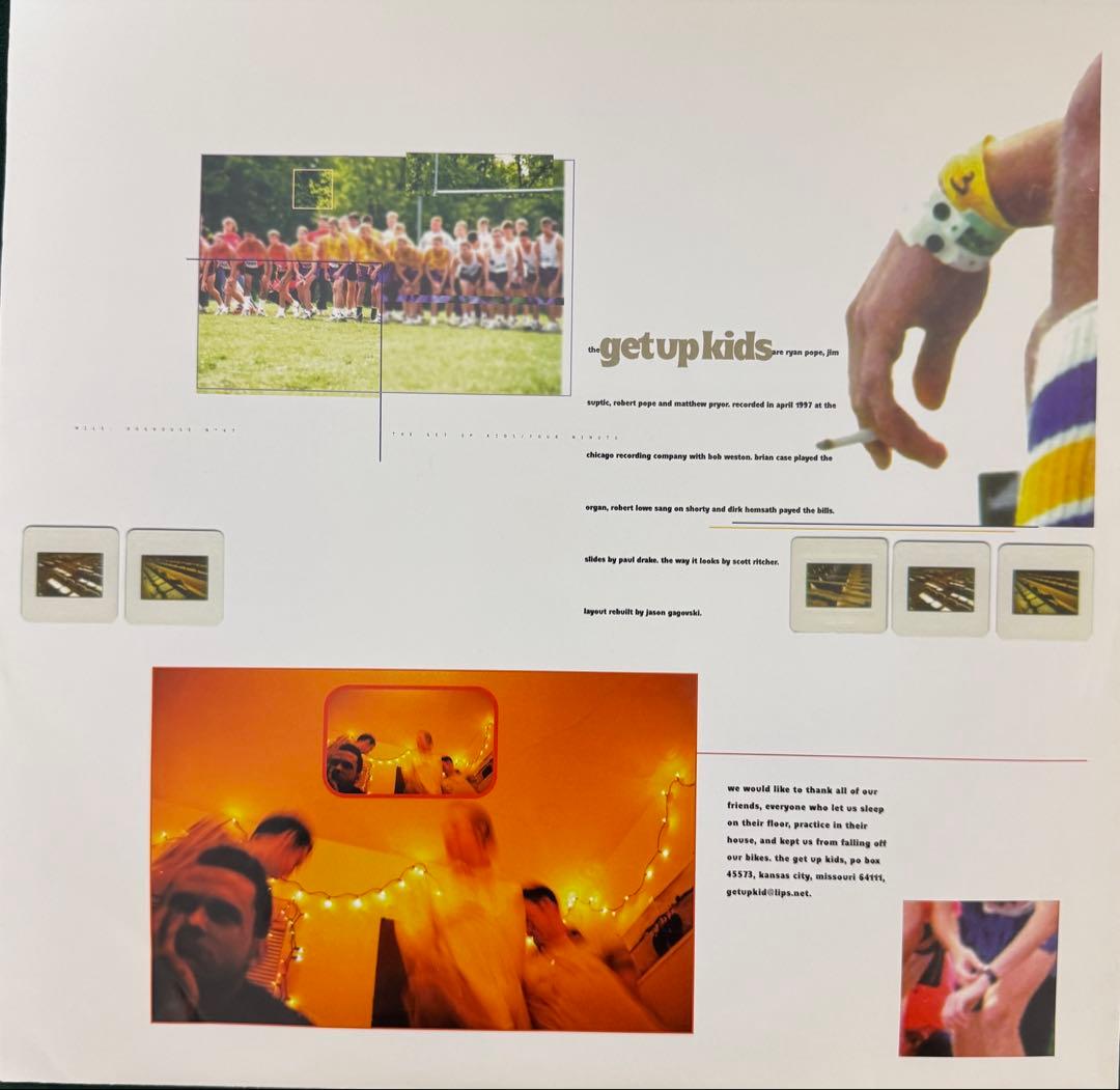 THE GET UP KIDS レコード　③ color vinyl