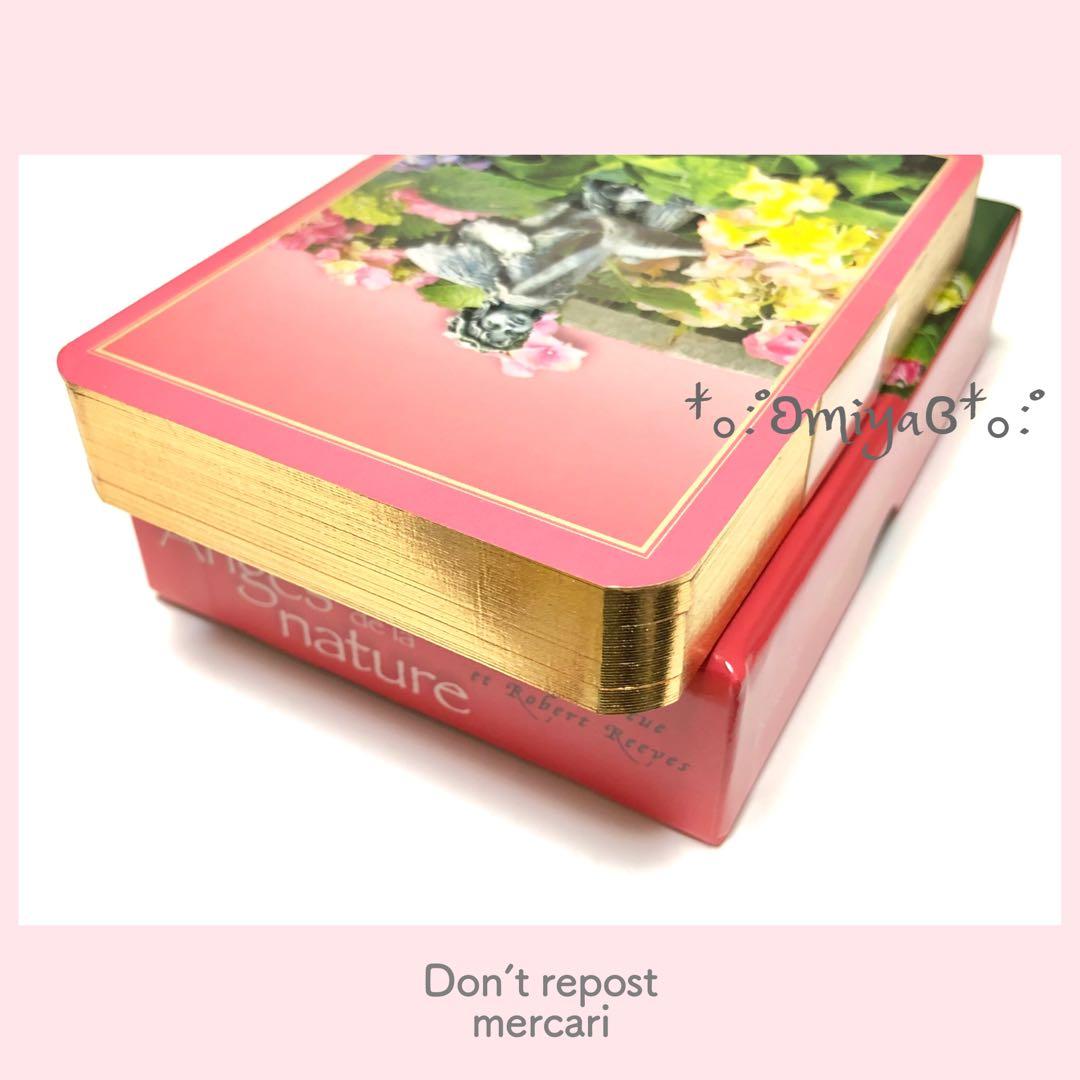 ❣️セール中❣️金縁✨新品未開封ꕤフラワーセラピーオラクルカードꕤタロットꕤ