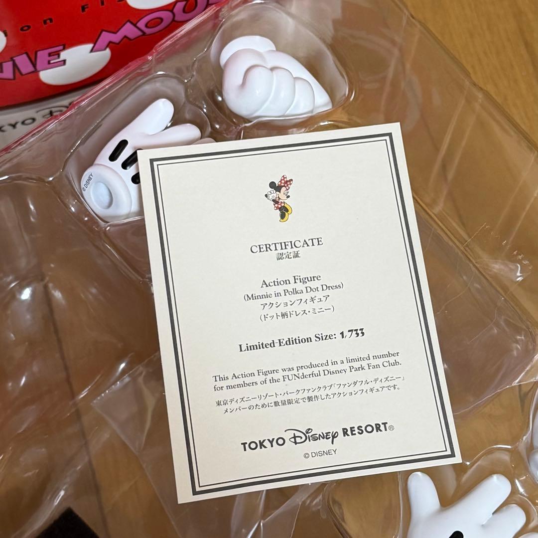 ファンダブルディズニー ミニー フィギュア 水玉ちゃん