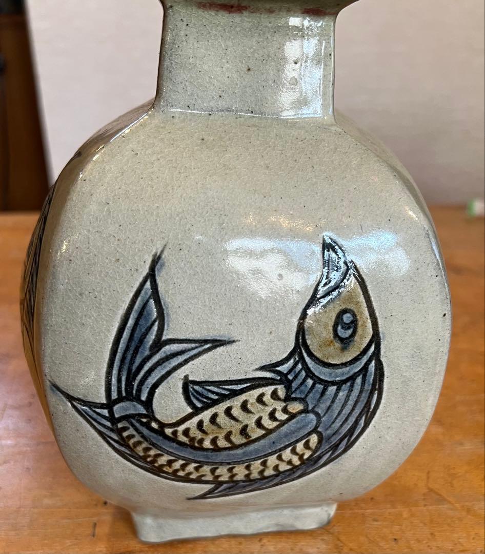 魚紋花瓶金城敏夫