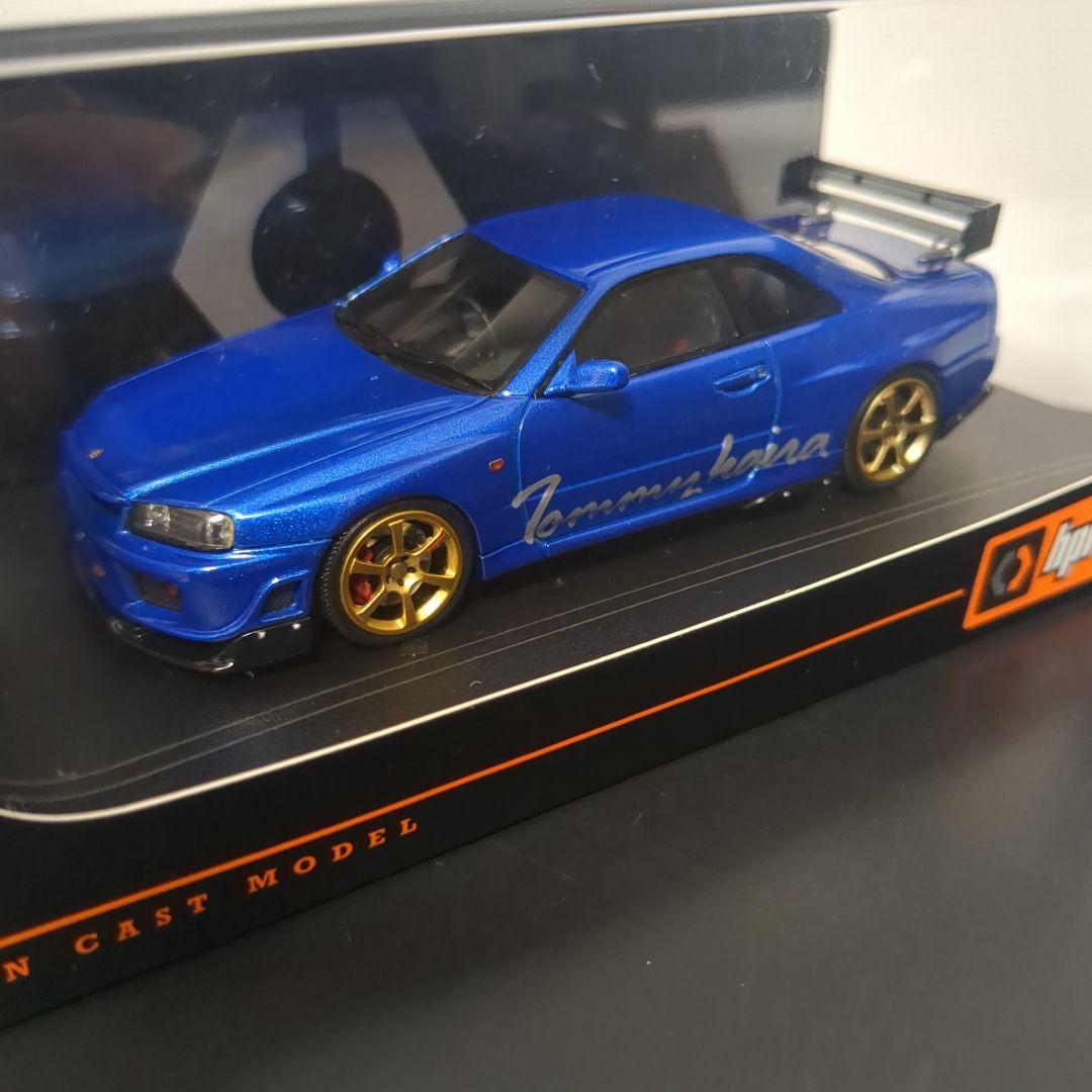hpi racing トミーカイラR kaira R34 GT-R 青