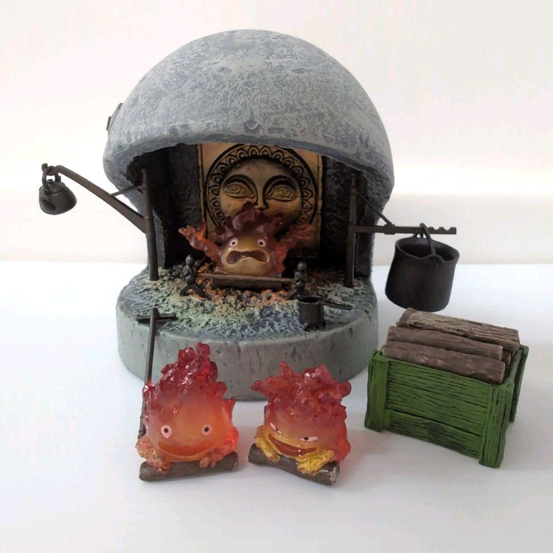 【希少品】ハウルの動く城 カルシファー 暖炉セット ジブリ 動作確認済み