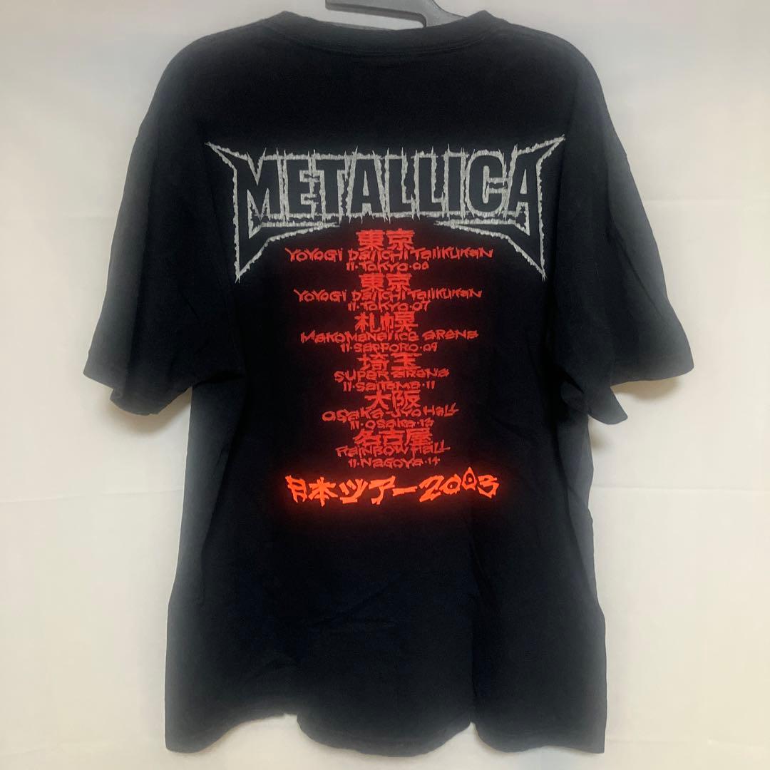 メタリカ ビンテージST. ANGER Tシャツ 2003年ツアー　ＸＬ
