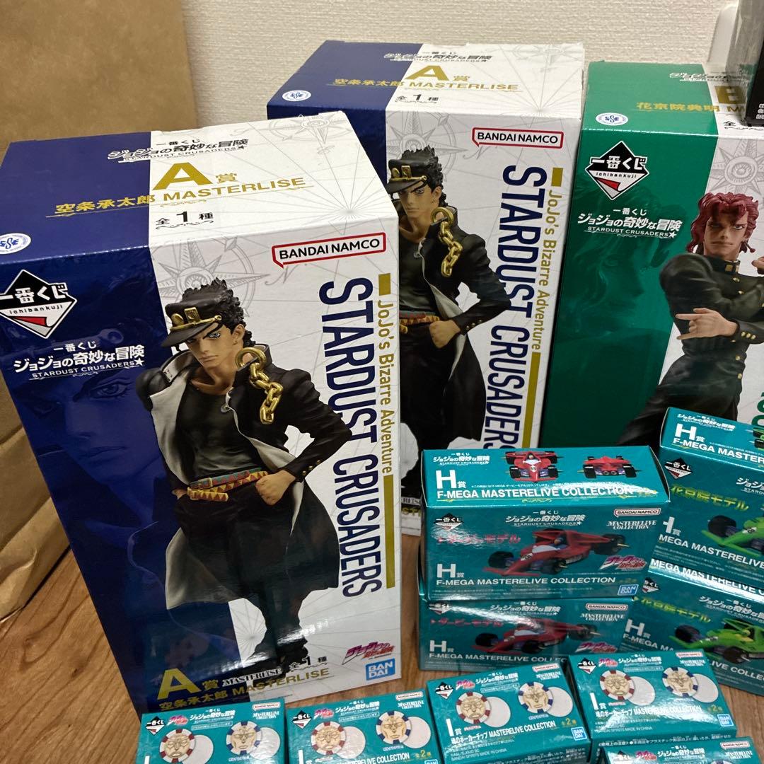 ジョジョ　一番くじ　3部　セミコンプ　フィギュア　コンプ　ラバーズ以外コンプ