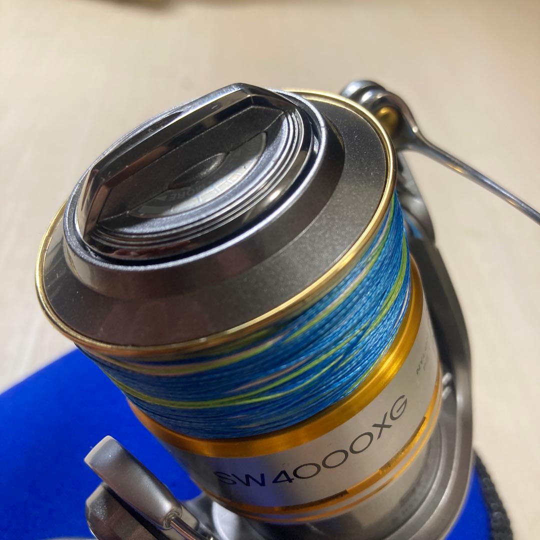 シマノ　バイオマスターsw 4000xg カバー付き