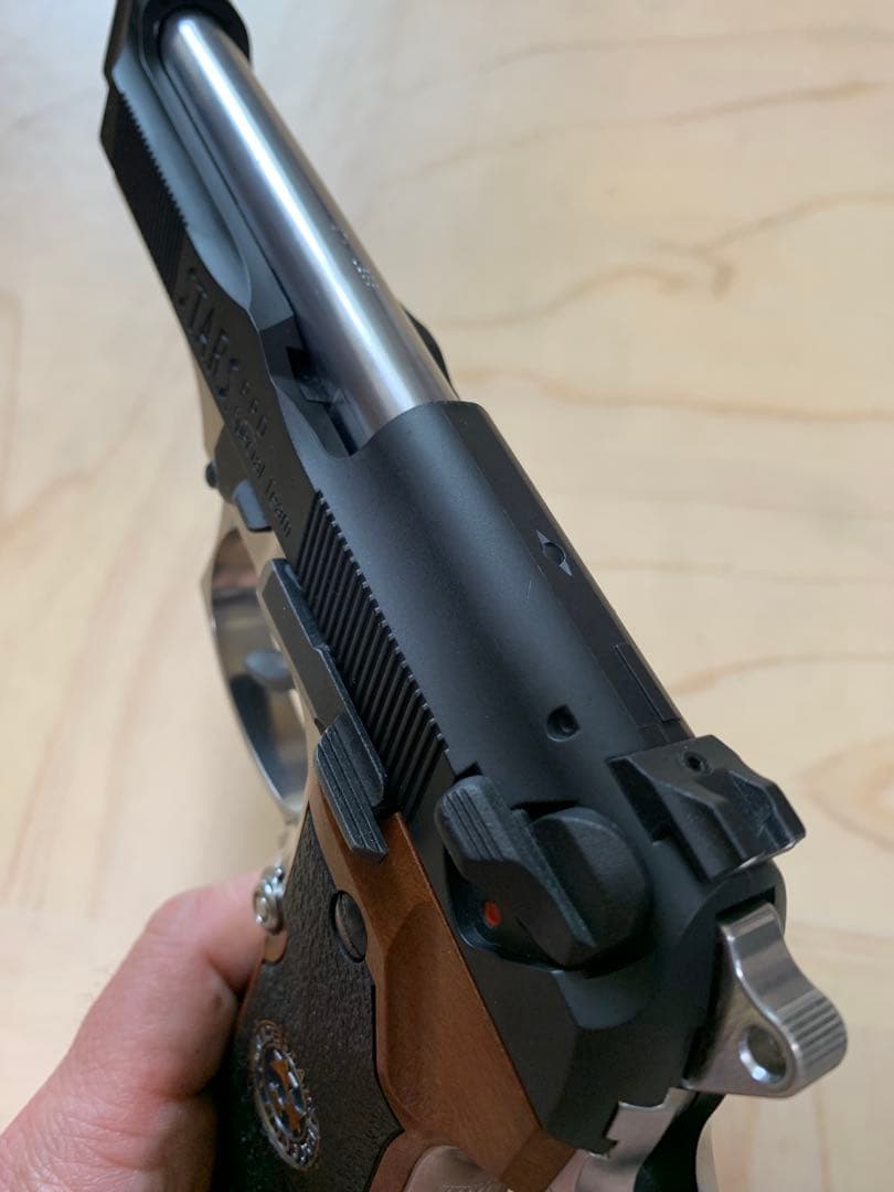 東京マルイサムライエッジスタンダードモデル　固定ポップ　ハーフシルバー