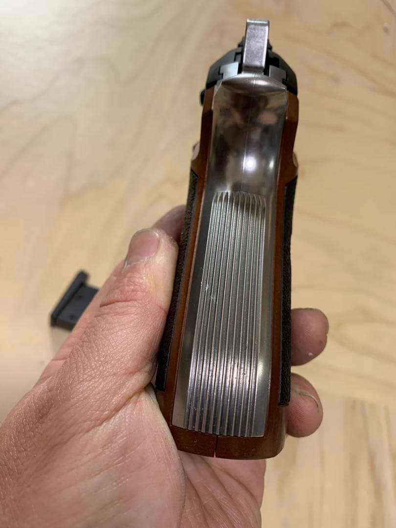 東京マルイサムライエッジスタンダードモデル　固定ポップ　ハーフシルバー