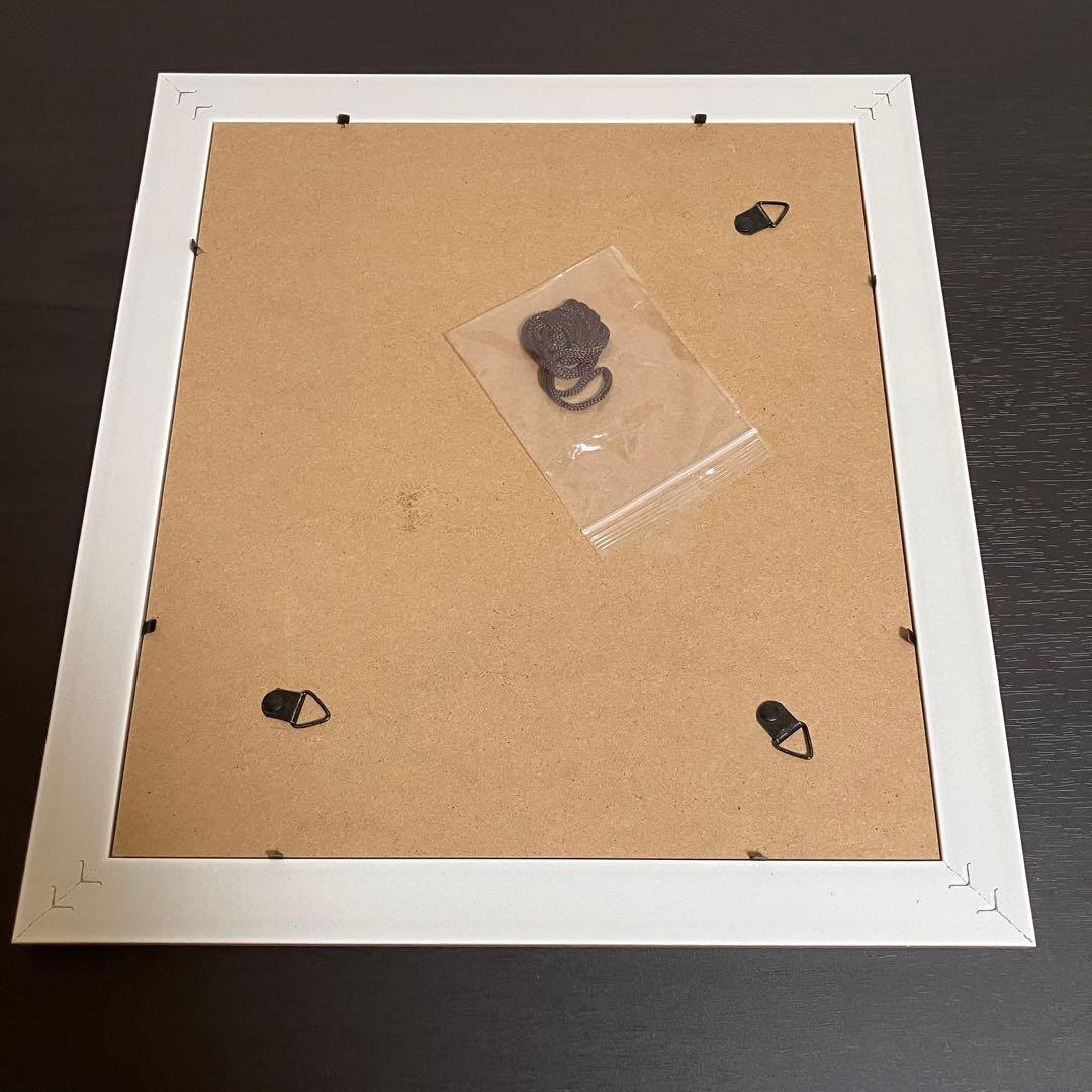 女優画⑦額装品　額縁寸法32.7㎝×24.0㎝×1.5㎝　色鉛筆画　定款付