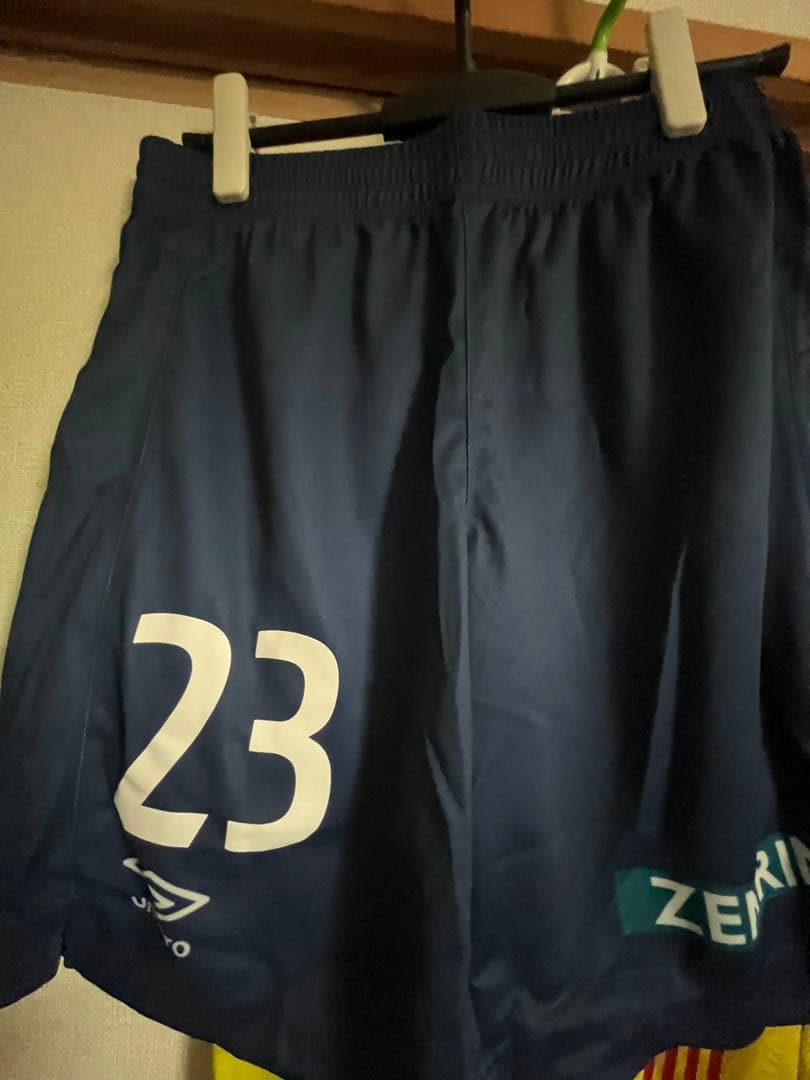 ギラヴァンツ北九州 坂本翔選手2024試合用ユニフォーム上下 サイズL