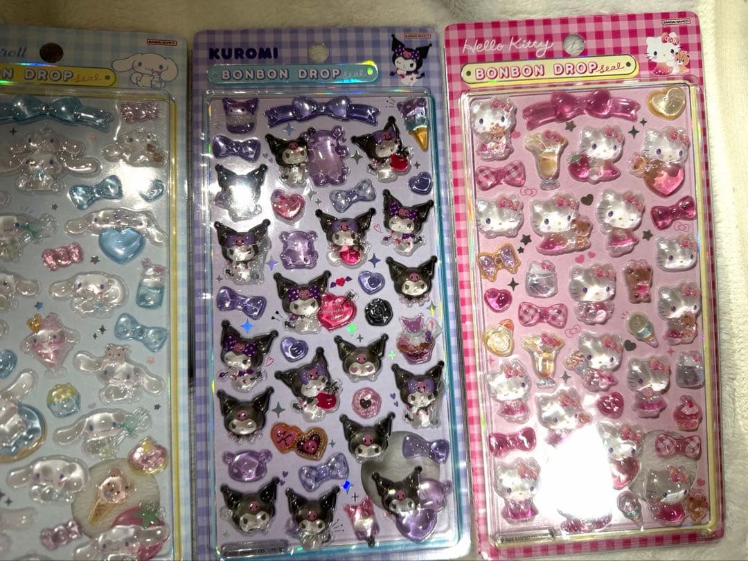 サンリオ　ボンボンドロップシール