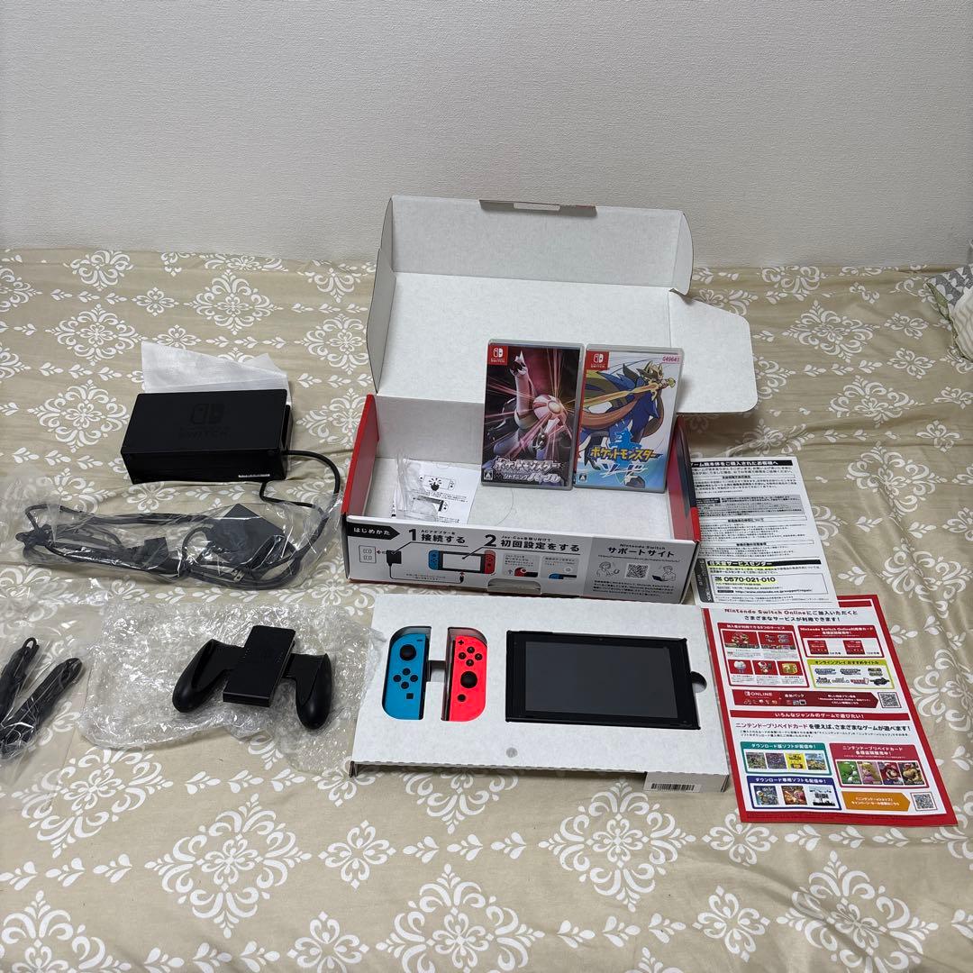 Nintendo Switch 本体 ポケモンソフト付き