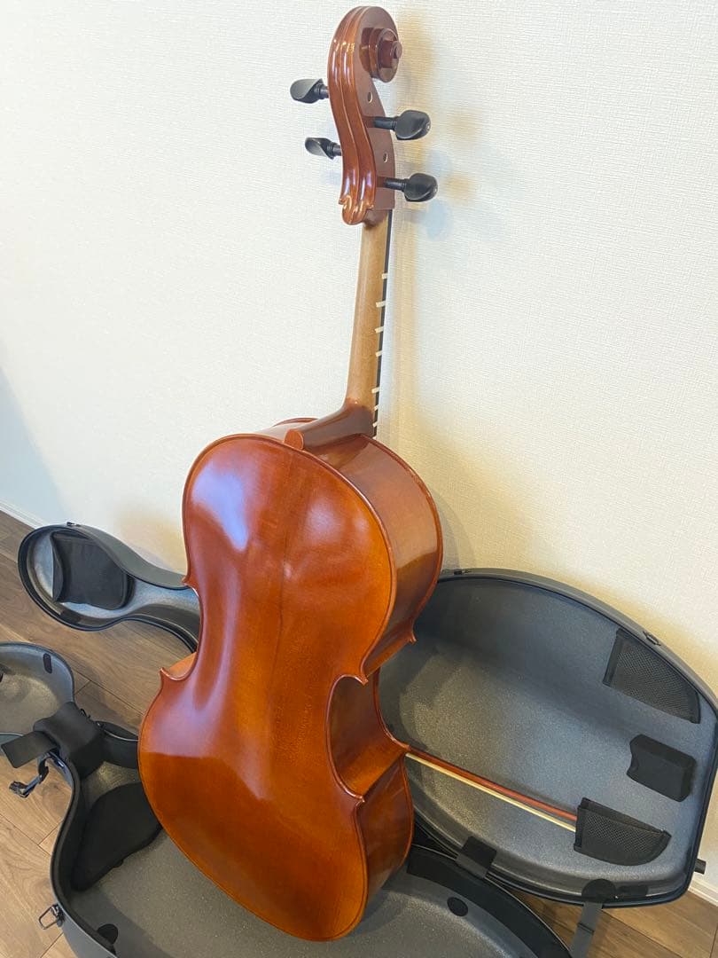 チェロ本体・付属品・ハードケース