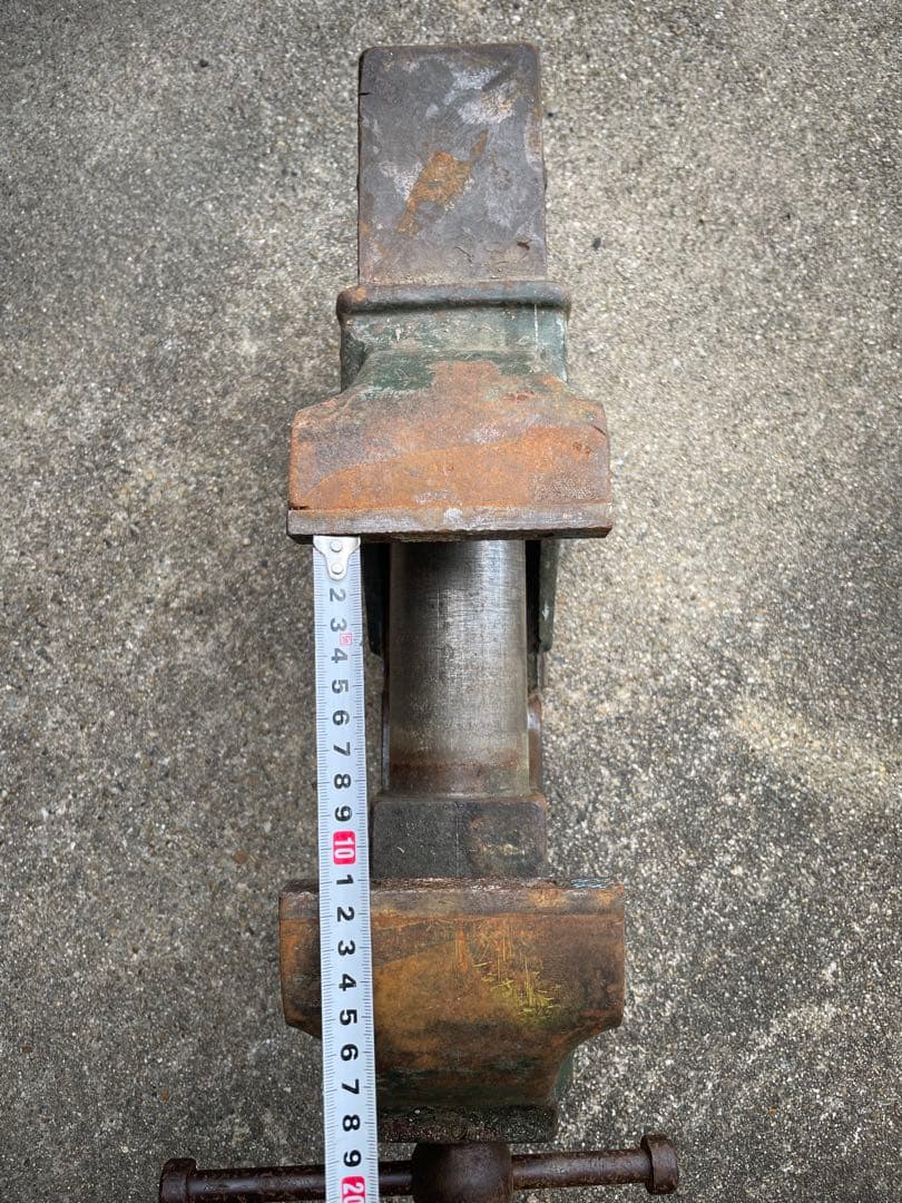 バイス 万力 100 DIY ナベヤ 日曜大工 金属加工