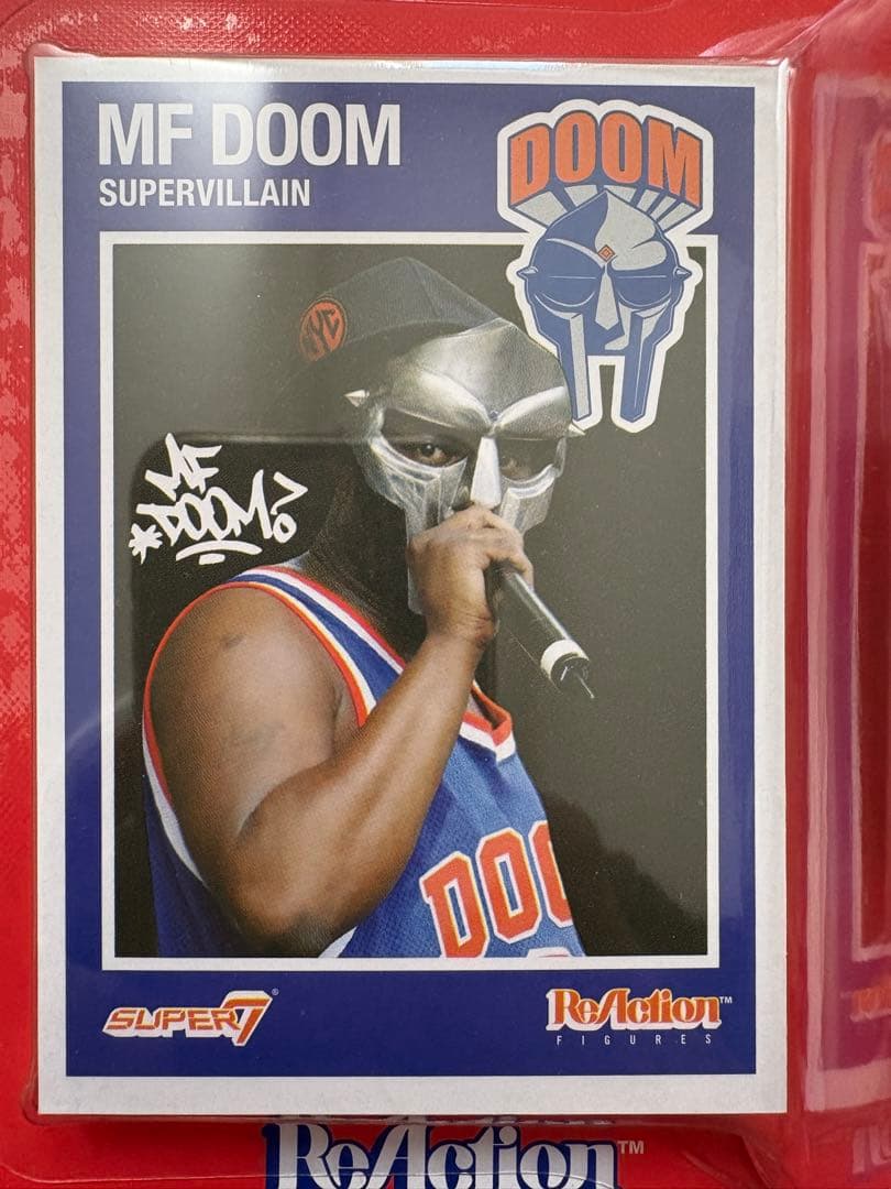 MF DOOM NYC SuperVillain ReAction フィギュア