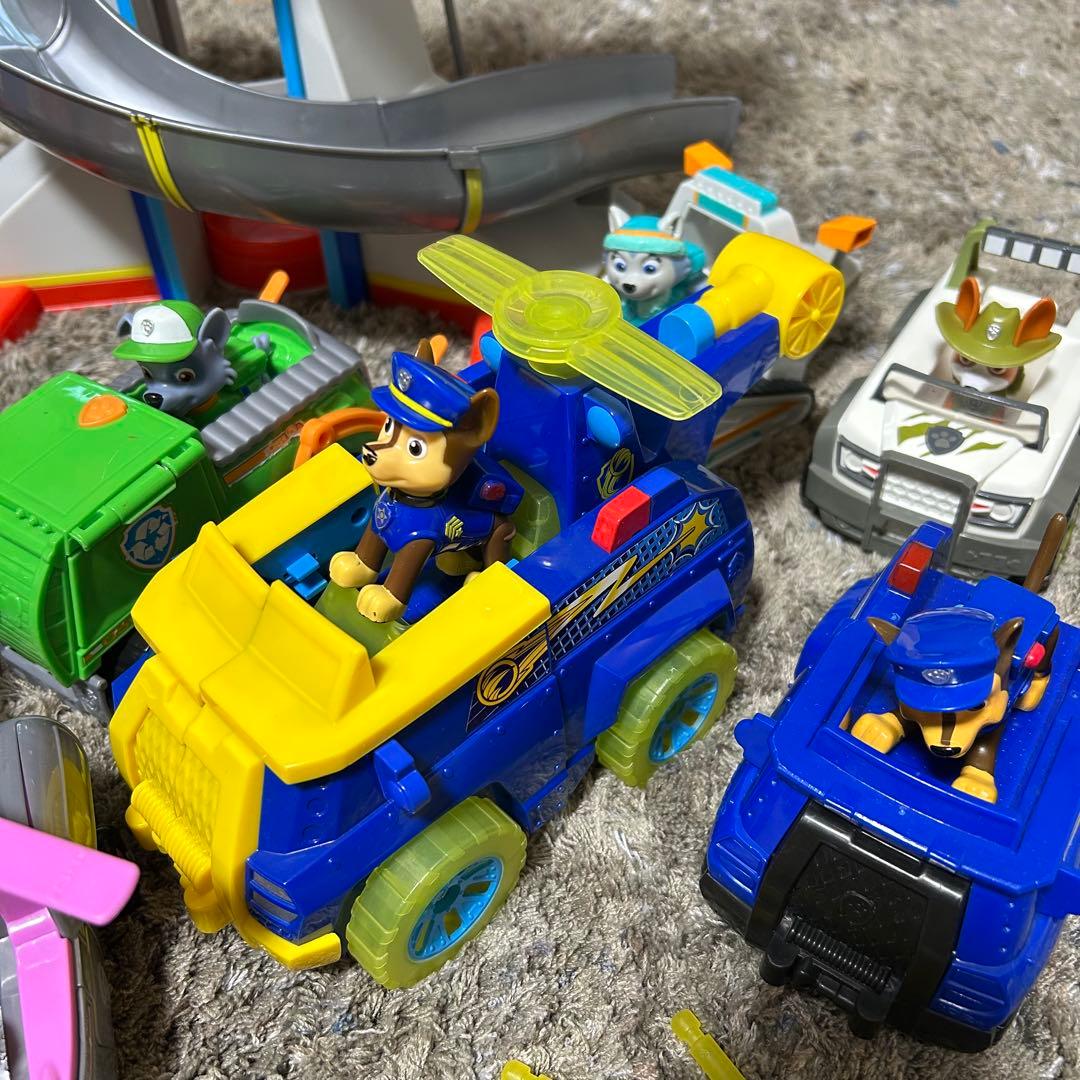 パウパトロール　ビーグル　大容量セット　パウステーション　パウパトローラー