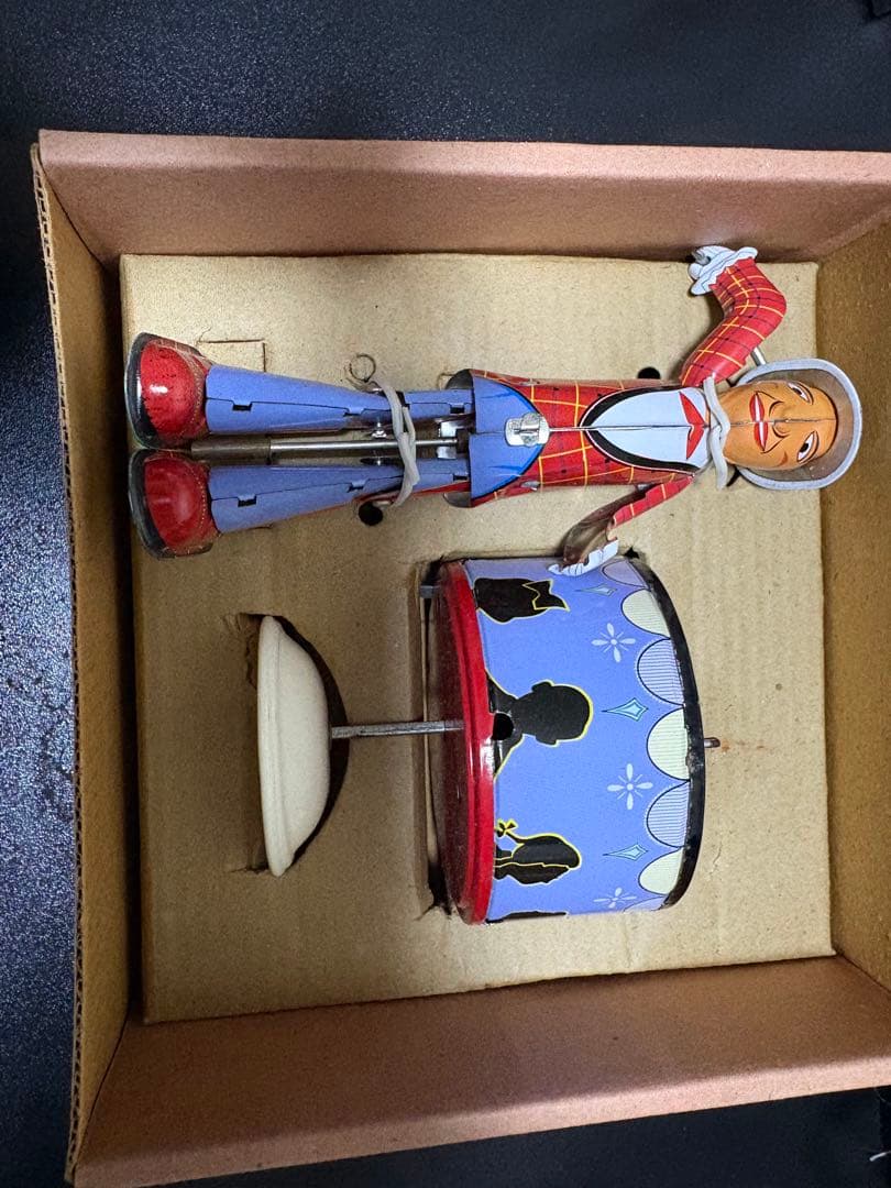 レトロ復刻版　ブリキ玩具 コマンダーシップ タップダンサー等 4点まとめ売り