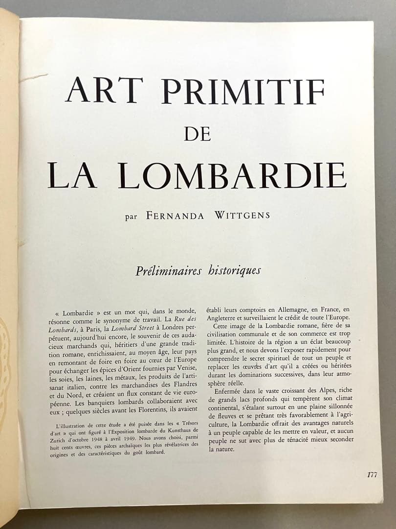 CAHIERS D’ART (カイエ•ダール)第24巻第1号-2／1949年