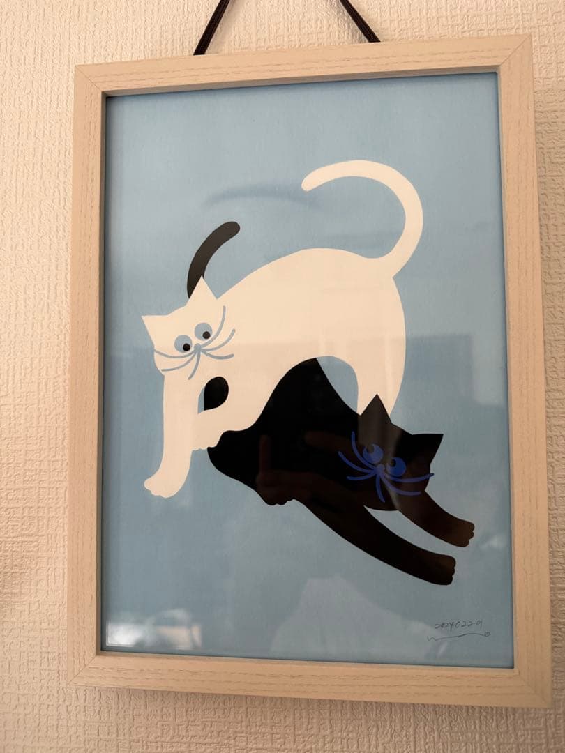umao 複製原画　サイン入り　個展
