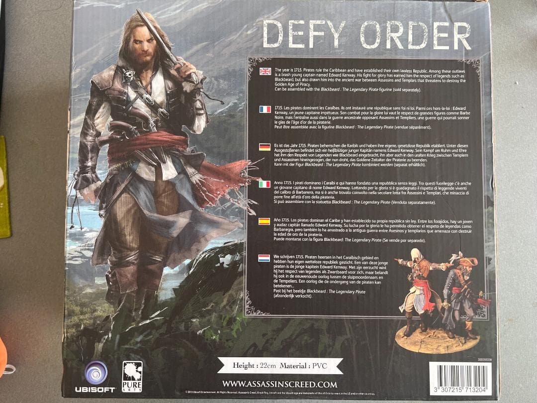 ゲームキャラクター ASSASSINS CREED IV BLACK FLAG EDWARD