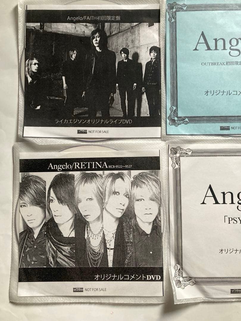 レア！Angelo 購入特典　6点セット 非売品　ジールリンク ライカエジソン