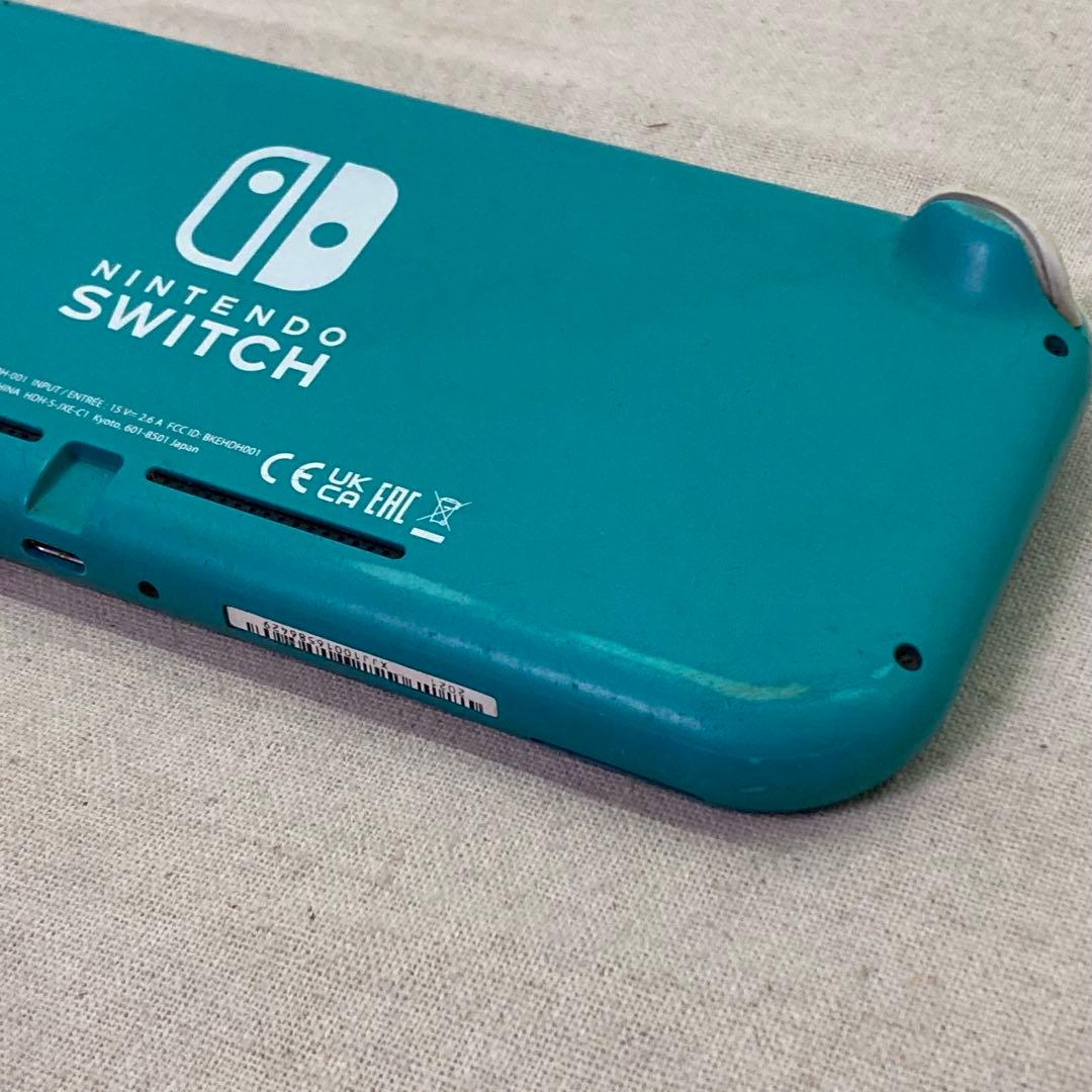現状品 Nintendo 任天堂 Switch Lite ターコイズブルー　JA
