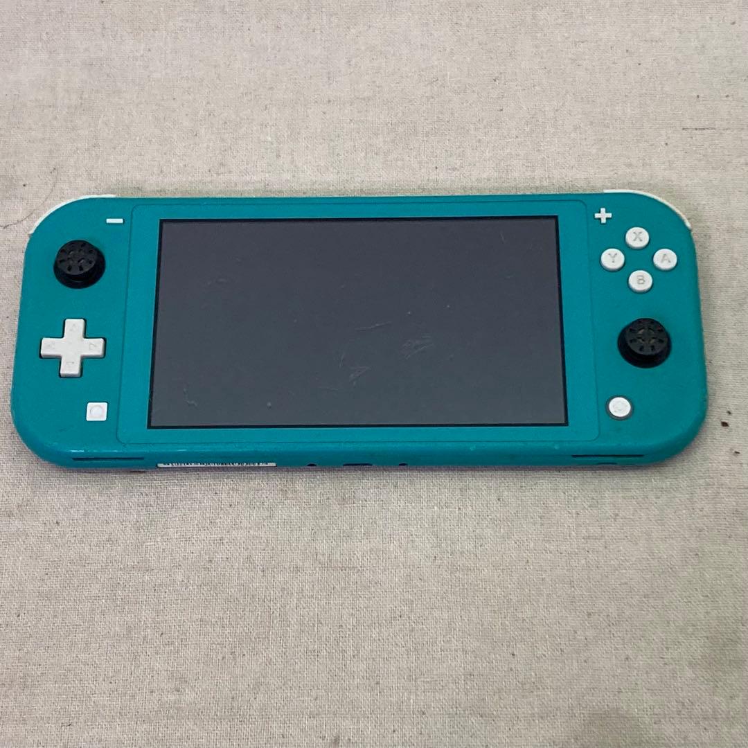 現状品 Nintendo 任天堂 Switch Lite ターコイズブルー　JA