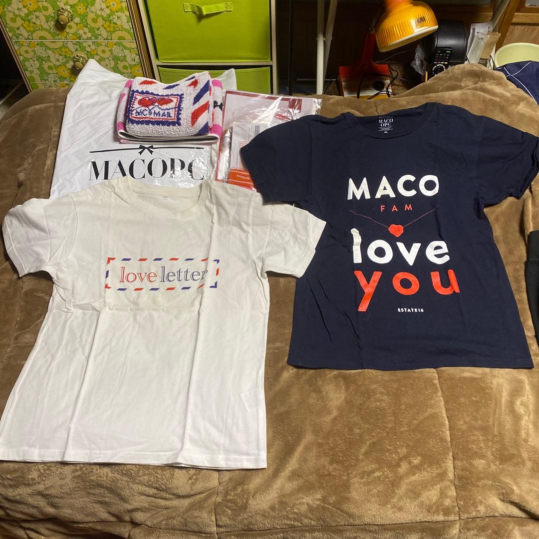 シンガーソングライターMACO 2016〜2017 関連グッズなど一式　引退品