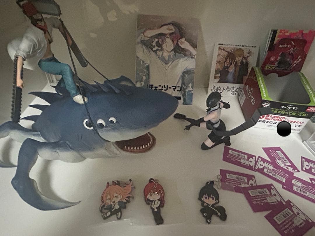 マ*ン様 ラストワン賞　チェンソーマン&ビームフィギュア