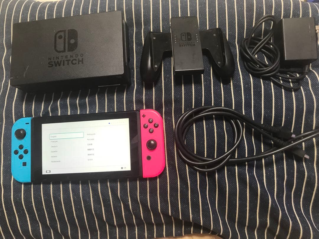 Nintendo Switch 2017年製 色々セット(箱無し)