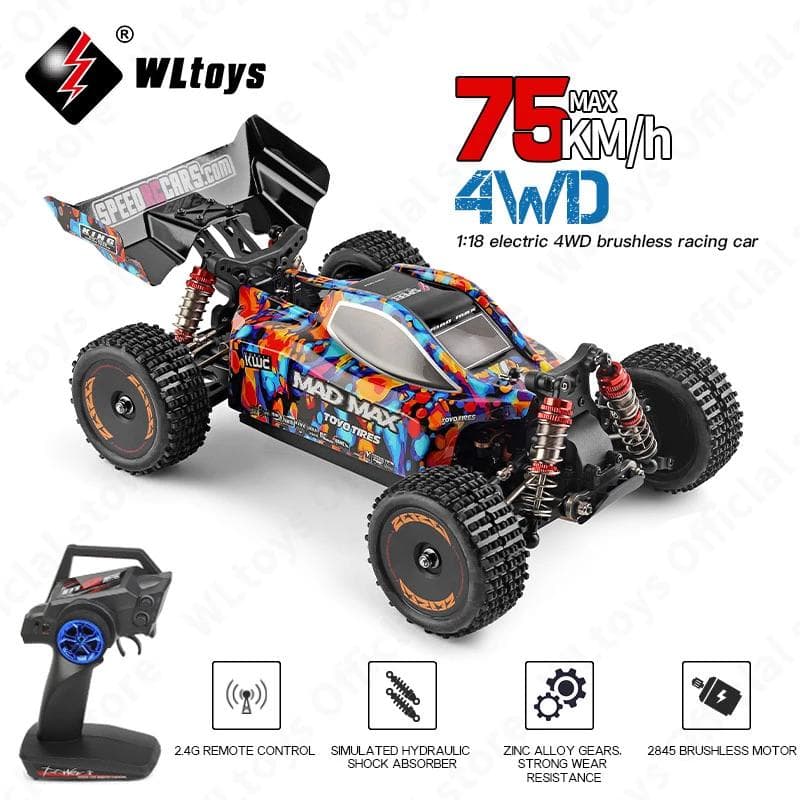 【ジャンク新品】WLtoys 184016 4WD ブラシレスモーター ⑦