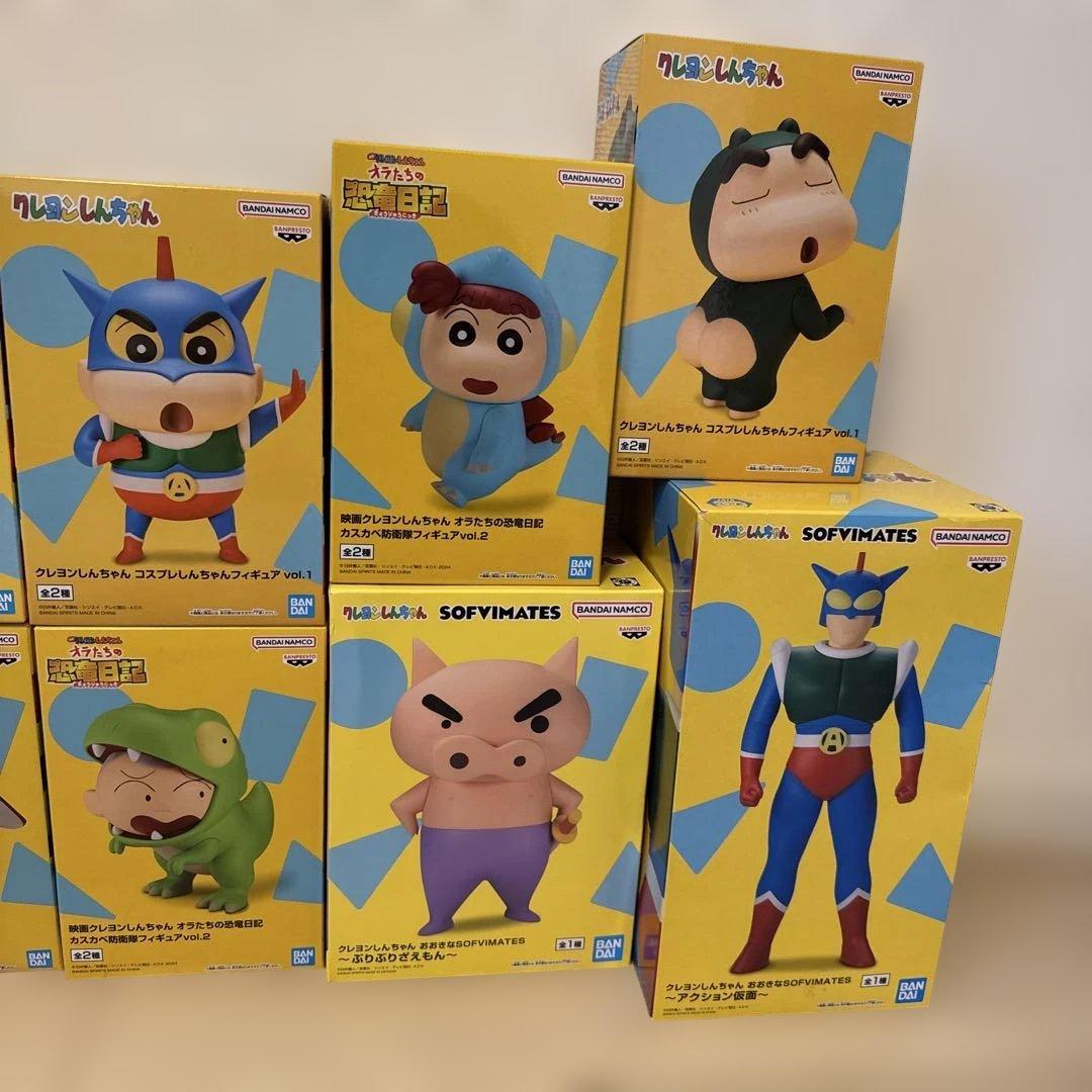 クレヨンしんちゃん　フィギュア　ソフビ　まとめ売り