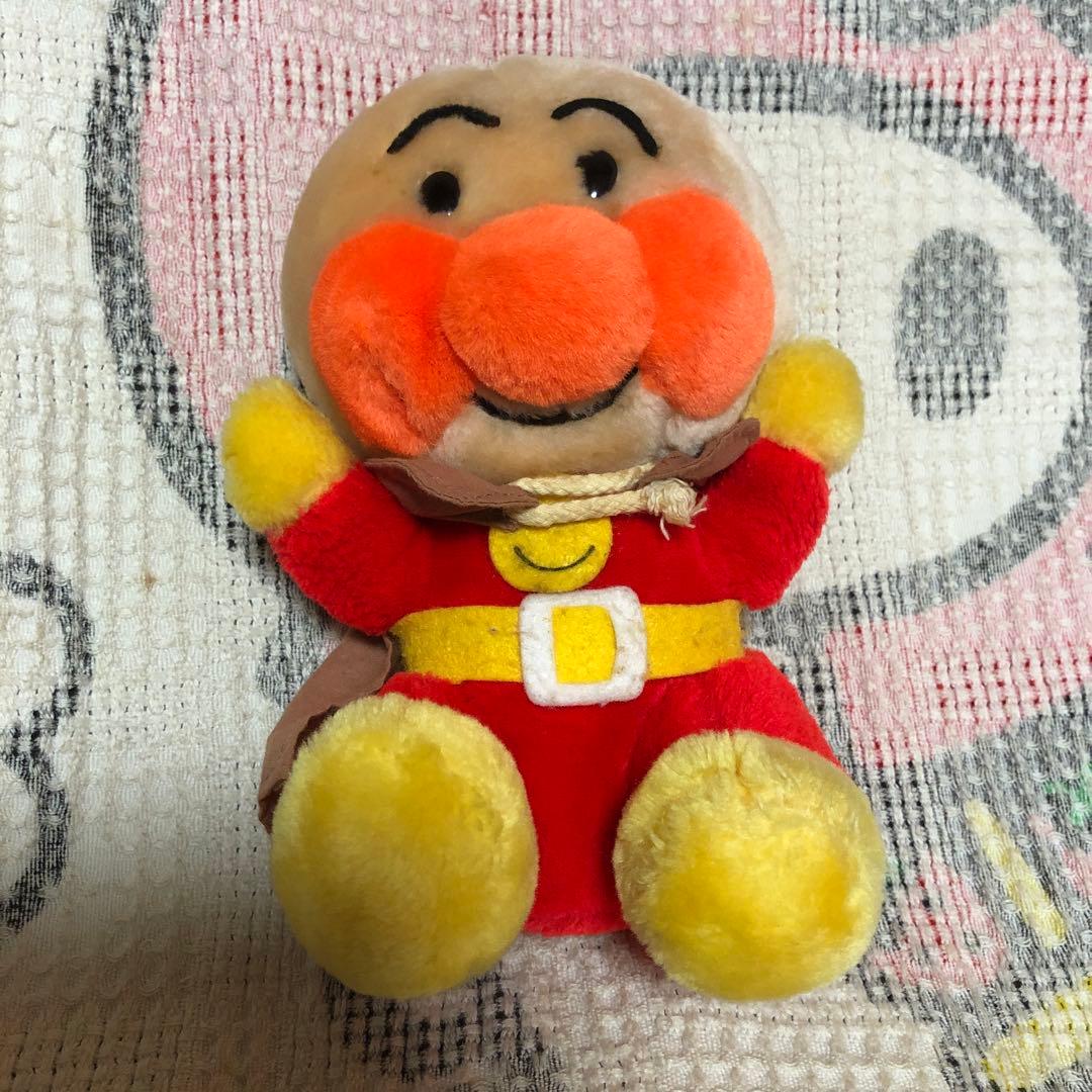 平成レトロ　アンパンマン＆ジャムおじさん　ぬいぐるみ　アミューズメント　1990