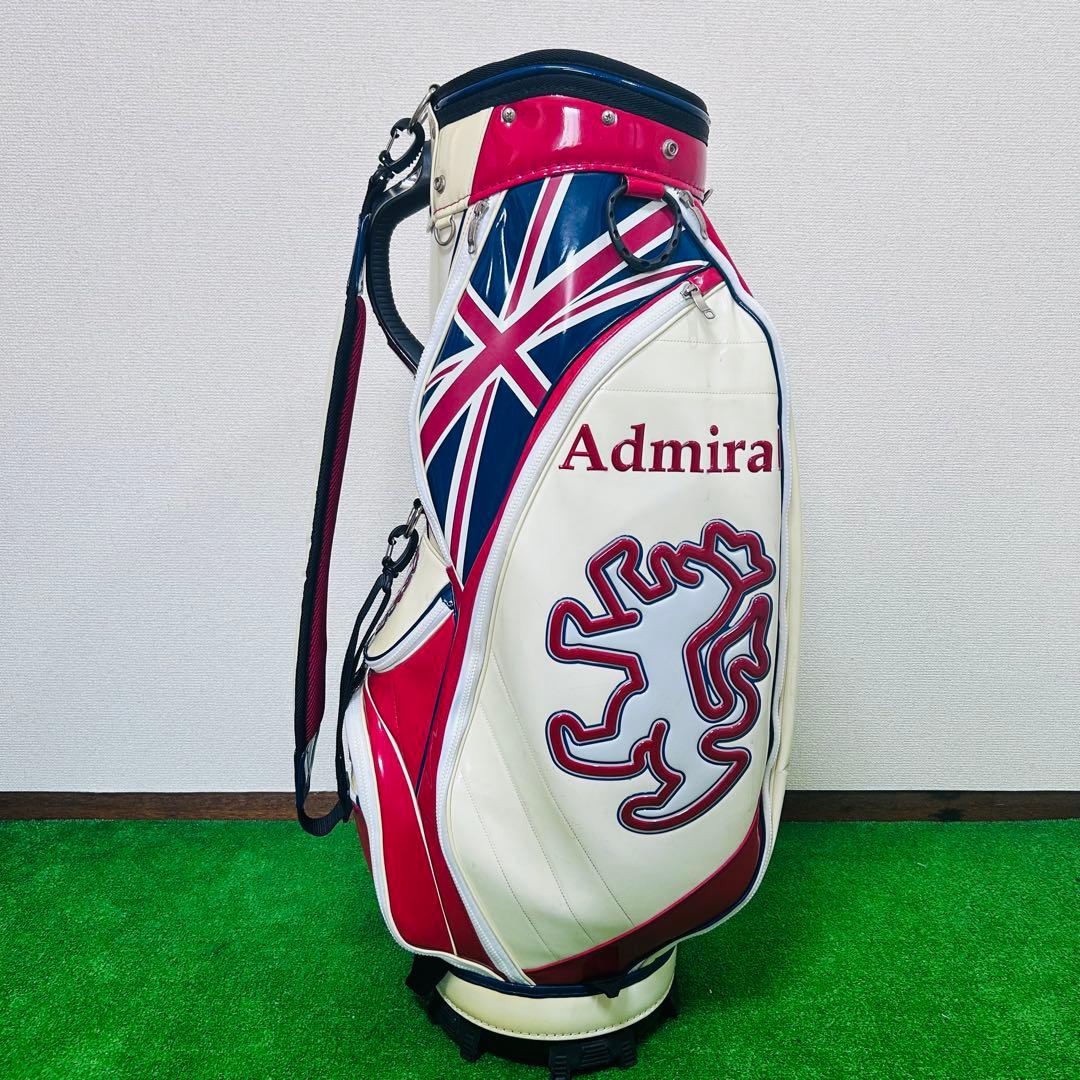 Admiral アドミラル ゴルフバッグ ユニオンジャック キャディバック