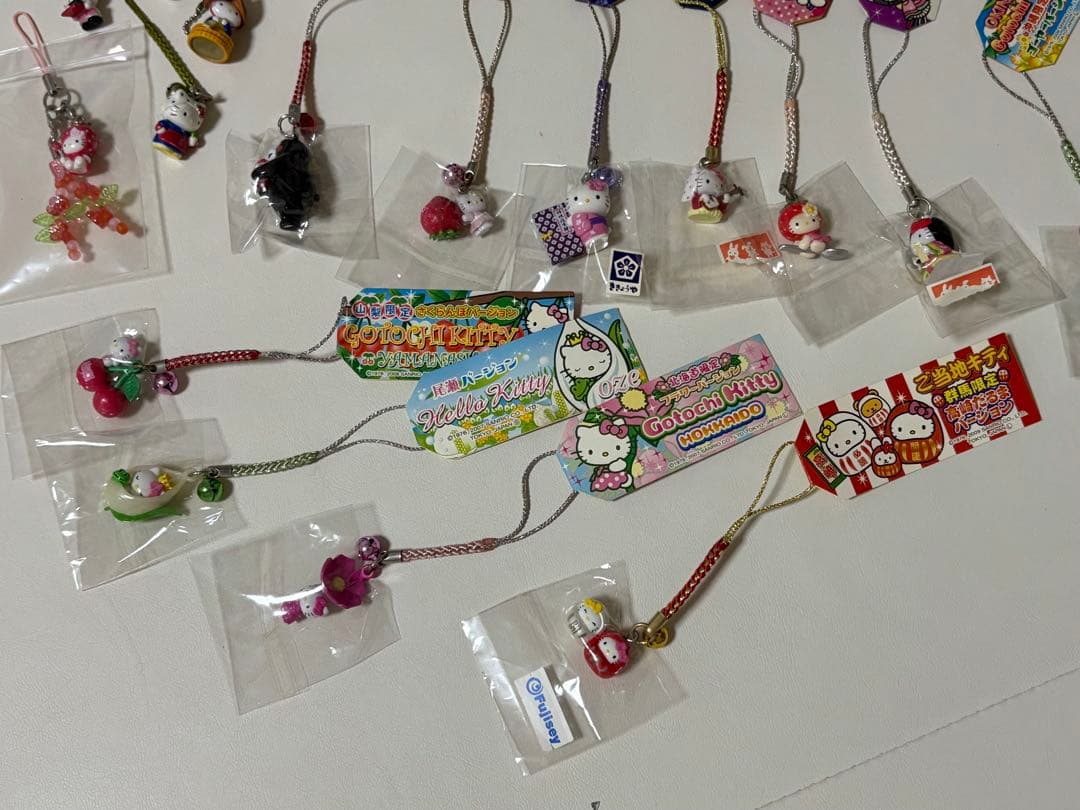 【みやざき様】ハローキティ ストラップ5個セット