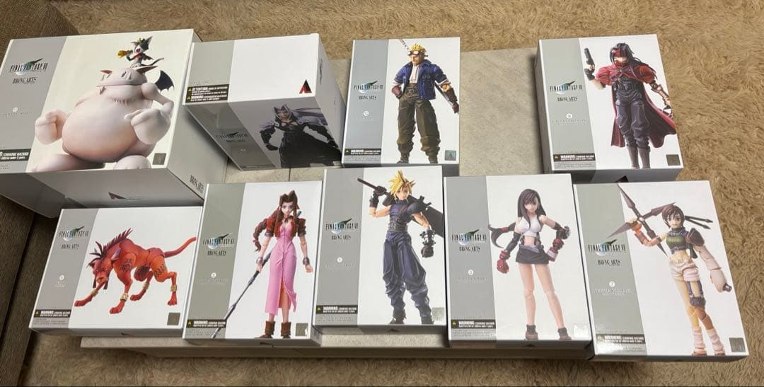 ファイナルファンタジー Bring Arts フィギュア 9体セット 新品未開封