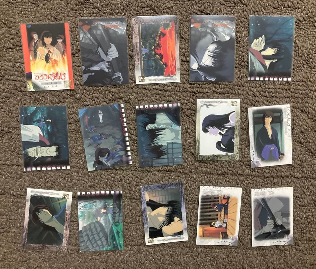 るろうに剣心 トレーディングカードセット 62枚