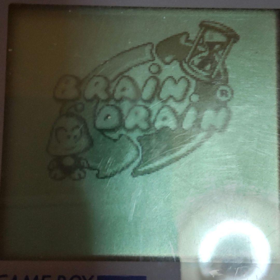 激レアソフト ゲームボーイ ブレインドレインBRAINTRAIN GAMEBOY