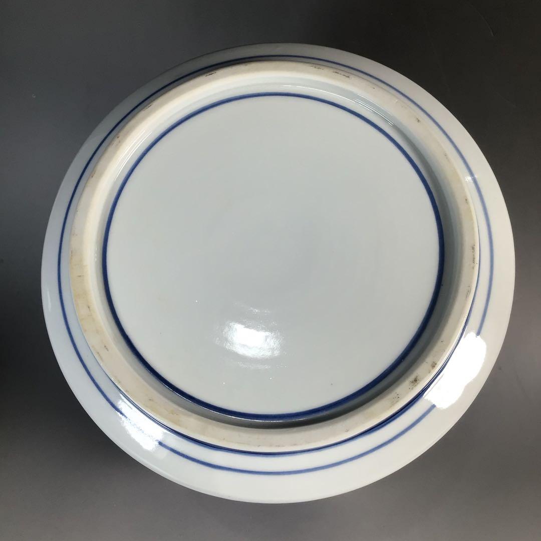 Ｎ３９１　皆具　『京焼　貴山造』『染付祥瑞文』『水指　建水　蓋置　杓立』　共箱